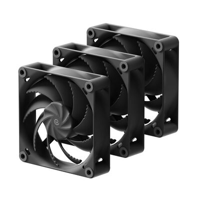 HAVN  H12 Black Fan Triple pack HVN-FS-H1230-02-TRI (120mm ブラック 3個パック) 