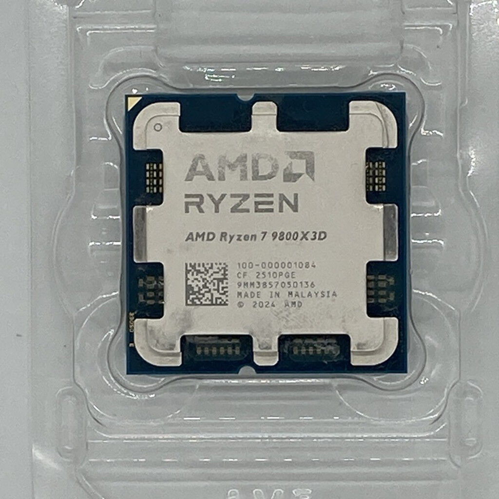 中古 AMD Ryzen 7 9800X3D (AM5/4.7/104M/C8/T16/120W) 172566