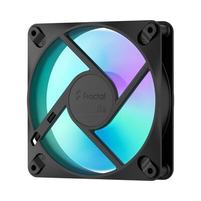 Fractal Design  Dynamic 3 - 12 Reverse RGB Black FD-F-DR3-1204  (120mm ARGB ブラック リバースファン) 