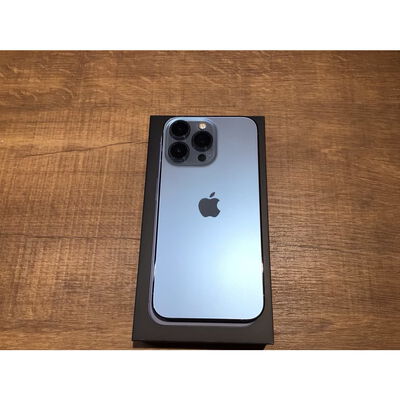 【堺七道店】中古  【docomo版SIMフリー】Apple iPhone13 Pro 6.1インチ 128GB シエラブルー MLUK3J/A 147438 