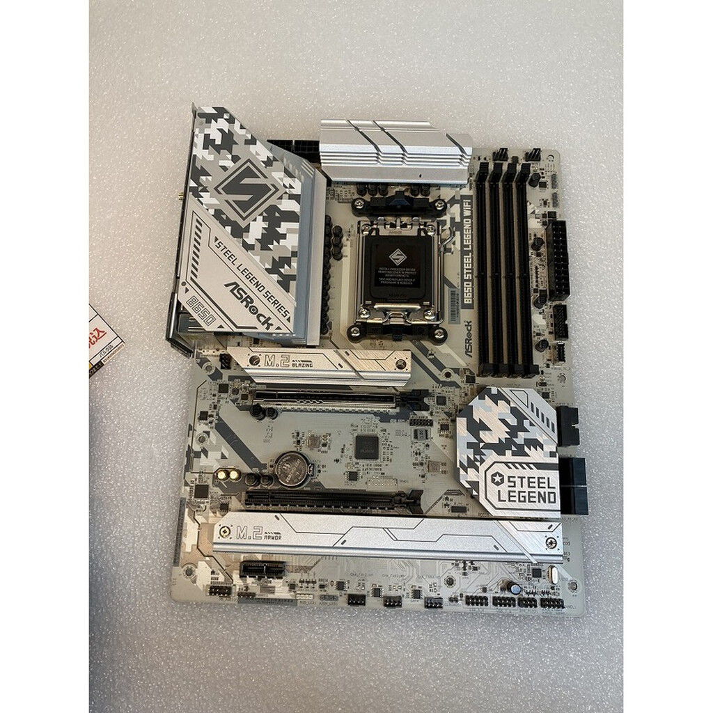 asrock b650 steel legend wifi 中古　訳あり 中古 ASRock B650 Steel Legend WiFi (B650 AM5 ATX) 3180005948