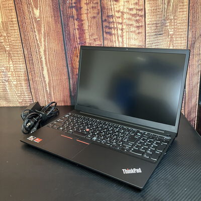 【富士青葉店】中古  Lenovo ThinkPad E15 (AMD Ryzen 5 4500U 2.3GHz/16GB/SSD256GB/-/オンボード/15.6/1920x1080/Wi-Fi/WEBCAM/W11H64) 180566 