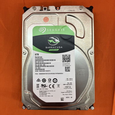 【なんば店】中古  SEAGATE ST6000DM003 (SATA3 6TB 256MB) 3280020916 