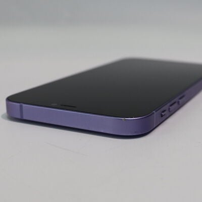 【札幌店】中古  【SIMロック解除済み】【au】Apple iPhone12 6.1インチ 64GB (パープル)  MJNH3J/A 155808 