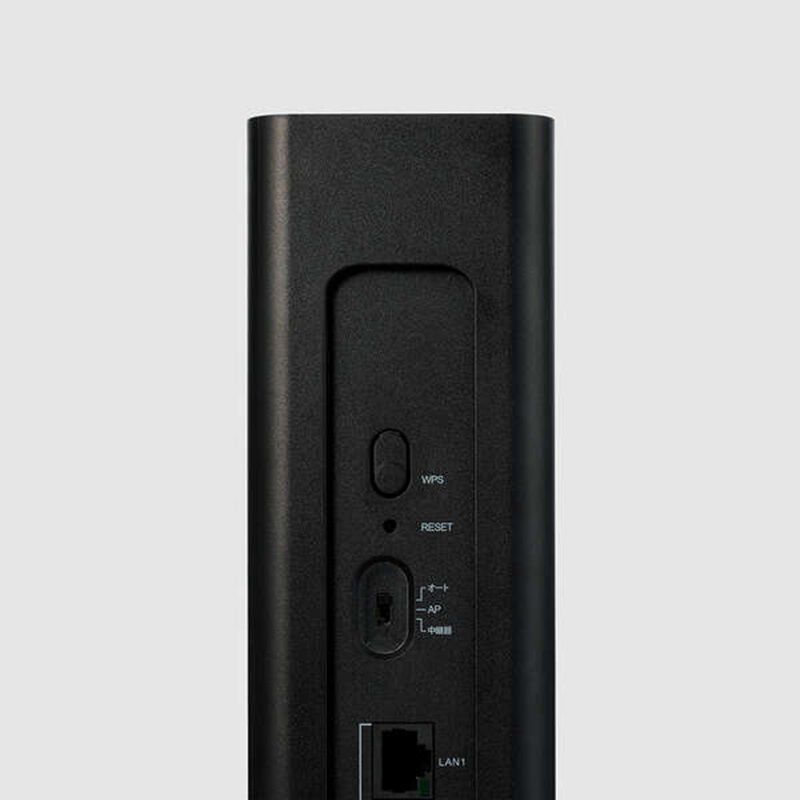 ELECOM 無線LANルーター 縦型デザインWRC-BE94XSD-Bの通販