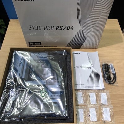 【甲府飯田店】中古  ASRock Z790 Pro RS/D4 (Z790 1700 ATX DDR4) 152757 