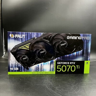 【大須店】中古  Palit NE7507T019T2-GB2031U(RTX5070Ti GamingPro-S) 3120023027 