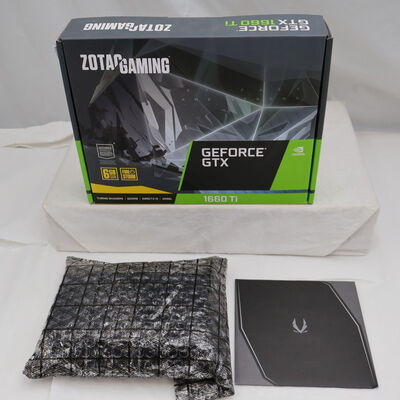 【通販センター】中古  ZOTAC GAMING GeForce GTX 1660 Ti 6GB GDDR6 ZT-T16610F-10L（GTX1660Ti 6GB） 3480041239 