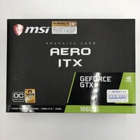中古  MSI GeForce GTX 1660 Ti AERO ITX 6G OC(GTX1660Ti) 139073 