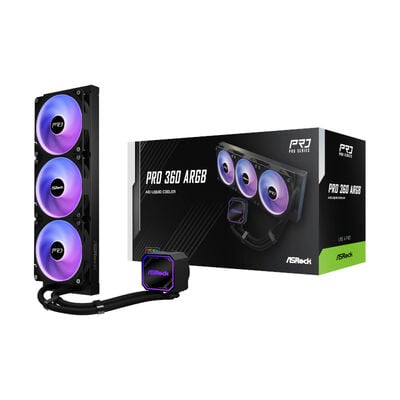 ASRock  Pro 360 ARGB (360mm ブラック) 