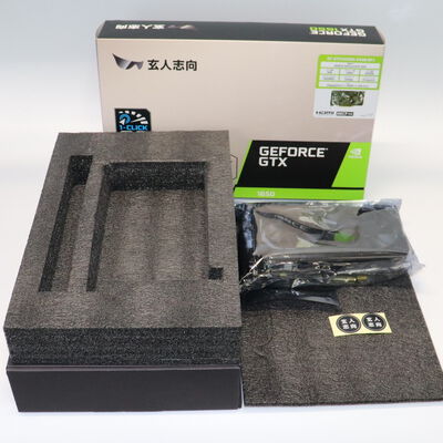 【札幌店】中古  玄人志向 GF-GTX1650D6-E4GB/DF3(GTX1650 4GB GDR6) 3210014319 