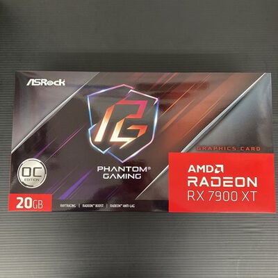 【広島店】中古  ASRock RX7900XT Phantom Gaming 20GB OC (Radeon RX7900XT 20G) 3320005303 