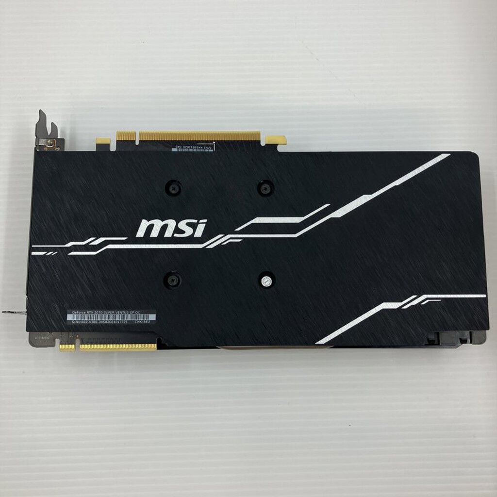 中古 MSI GeForce RTX 2070 SUPER VENTUS OC (RTX2070 SUPER 8GB PCIE