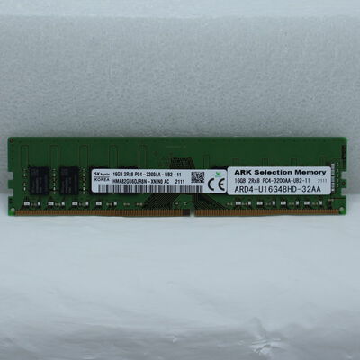 【通販センター】中古  PC4-25600 16GB デスクトップ用(DDR4-3200) 140728 