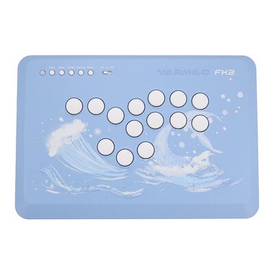 Varmilo(アミロ)  FK2 Sea Melody Leverless Arcade Controller for Fighting Games (vm-fk2-seamelody) 