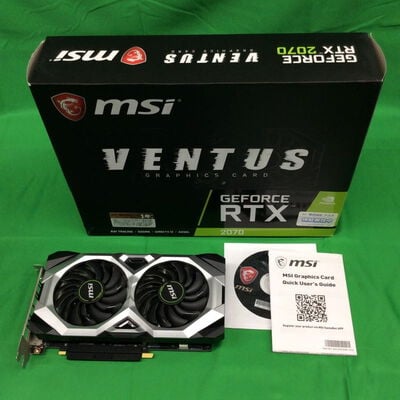 【川崎店】中古  MSI GeForce RTX 2070 VENTUS 8G (RTX2070 8G) 3170006764 