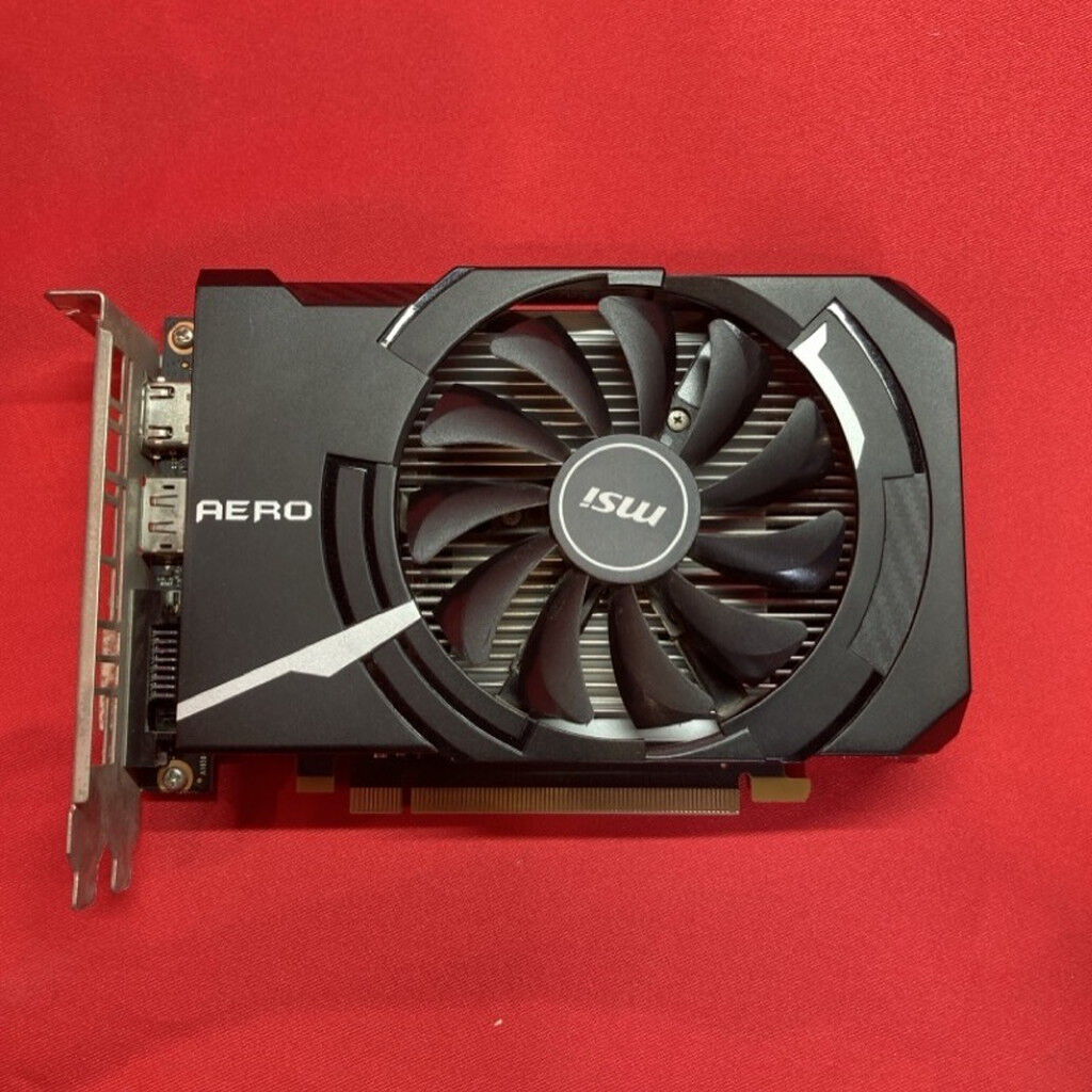 【中古】 MSI AERO ITX GeForce GTX 1650 中古】MSI GeForce GTX 1650 AERO ITX 4G OC GTX1650/4GB(GDDR5