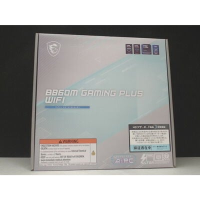 【前橋ｲﾝﾀｰｱｶﾏﾙ店】中古  MSI B860M GAMING PLUS WIFI (B860 1851 mATX DDR5) 175462 