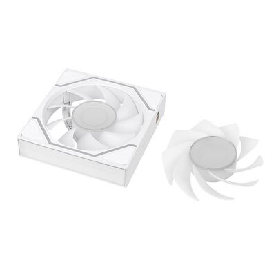 Thermaltake  SWAFAN 120 EX INFINITY ARGB Sync Snow 1Pack CL-F265-PL12SW-A ((120mm ARGB ホワイト 交換式ファン) 