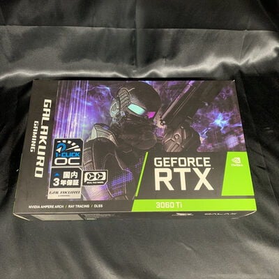 【横浜駅前店】中古  【LHR版】玄人志向 GG-RTX3060Ti-E8GB/DF/LHR (RTX3060Ti 8GB) 146431 