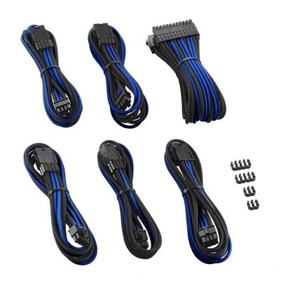 CableMod  CM-PCAB-BKIT-NKKB-3PK-R (ケーブル延長キット ブラック/ブルー) 