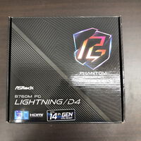 中古  ASRock B760M PG Lightning/D4(B760 1700 mATX DDR4) 167290 