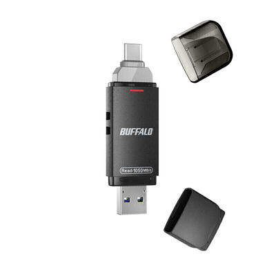 BUFFALO  SSD-SDH1.0U3BA/D (USB3.2 Gen2 ポータブルSSD 1TB) 