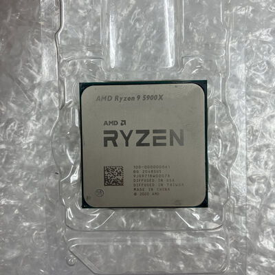 【秋葉原本店】中古  AMD Ryzen 9 5900X (AM4/3.7/70M/C12/T24/105W) 143914 