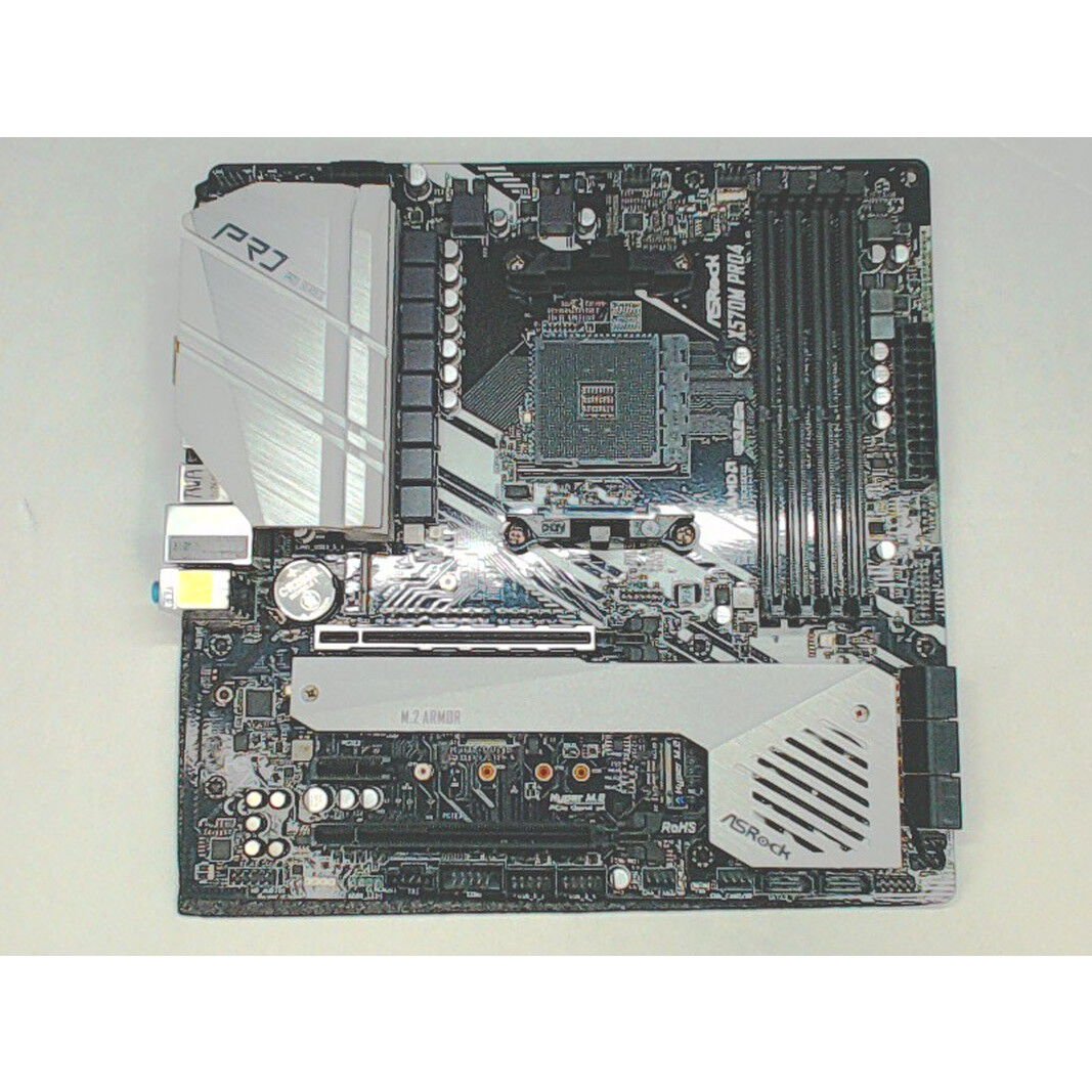 AsRock x570m PRO マザーボード　mATX 中古 中古】ASRock X570M Pro4 X570/AM4/MicroATX【道玄坂】保証期間