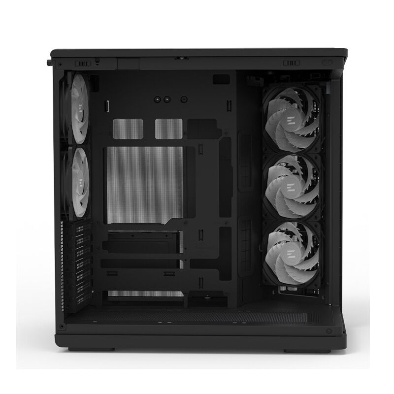 ZALMAN P60 Black (ATX ガラス ブラック) ｜ パソコン通販のドスパラ