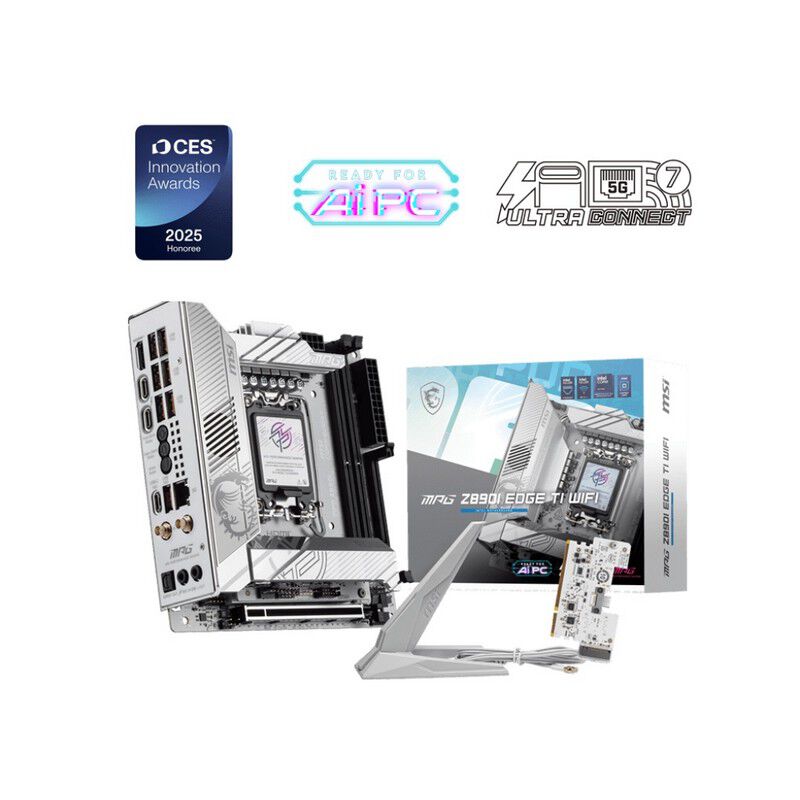 ミニPC T.I MSI MPG Z890I EDGE TI WIFI Mini-ITX Motherboard - MSI-US Official