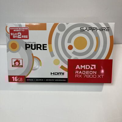 【富山本郷店】中古  SAPPHIRE 11330-03-20G PURE RX7800XT GAMING OC (RX7800XT 16GB) 162729 