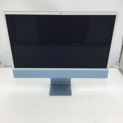【白山FM松任店】中古  Apple iMac 24インチ 4.5K Retinaディスプレイ M1(CPU:8C/GPU:7C) 8GB/256GB ブルー MJV93J/A  4680003427 