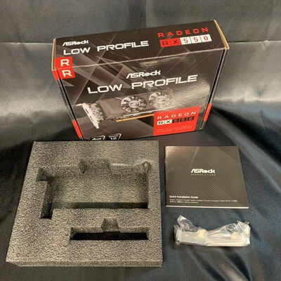 【横浜駅前店】中古  ASRock RX550 LP 4G (Radeon RX550 4GB GDDR5 1H1P) 199771 