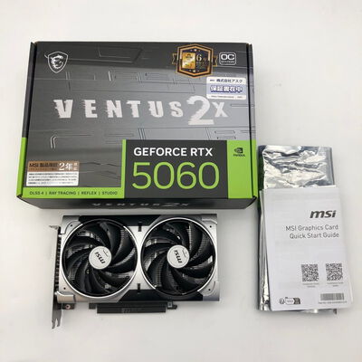 【大分店】中古  GeForce RTX 5060 8G VENTUS 2X OC 4860000713 