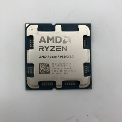 【大分店】中古  AMD Ryzen 7 9850X3D (AM5/4.7/104M/C8/T16/120W) 188690 