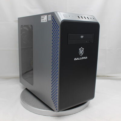 【通販センター】中古  THIRDWAVE GALLERIA SKM(AMD Ryzen 5 3500/16GB DDR4 (PC4)/SSD2TB/DVD-ROM/NVIDIA GeForce GTX 1660 SUPER 6GB/W11H64 MAR) 196612 