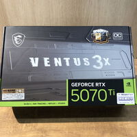 中古  MSI GeForce RTX 5070 Ti 16G VENTUS 3X OC (RTX5070Ti 16G) 176551 