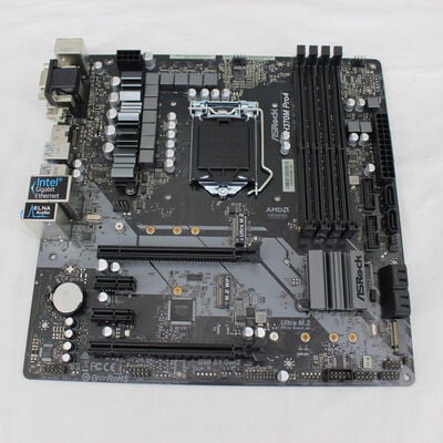 【通販センター】中古  ASRock H370M Pro4 (H370 1151 mATX DDR4) 137014 