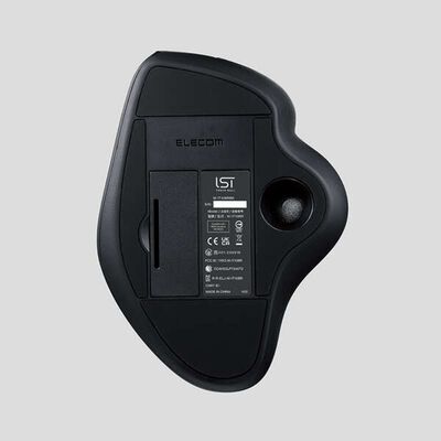 エレコム  M-IT10BRBK (Bluetooth5.0トラックボール IST 5ボタン 人工ルビーモデル ブラック) 