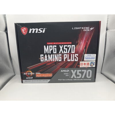 【仙台店】中古  MSI MPG X570 GAMING PLUS (X570 AM4 ATX DDR4) 140050 