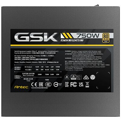 Antec  GSK750 ATX3.1 (750W) 