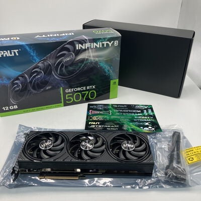 【なんば店】中古  Palit NE75070019K9-GB2050S (RTX5070 12GB Infinity 3) 188943 