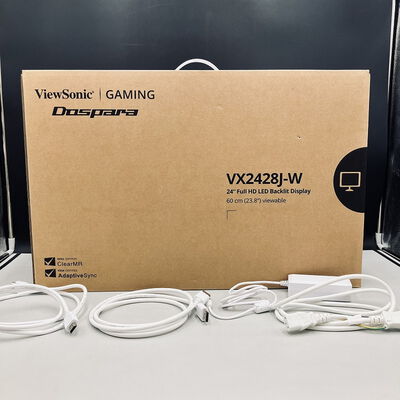 【熊本浜線店】中古  Viewsonic VX2428J2-W-7 (23.8"W 2H1DP IPS 240Hz) 5370001125 