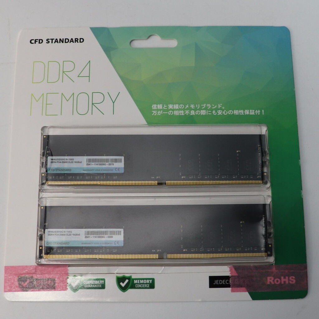 中古 CFD W4U3200CS-16G (DDR4 PC4-25600 16GBx2) 3210015029