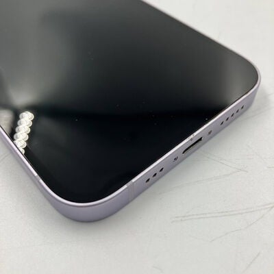 【なんば店】中古  【docomo版SIMフリー】Apple iPhone14 6.1インチ 128GB (パープル) MPUYJ/A 154874 