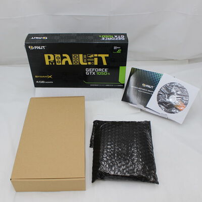 【通販センター】中古  Palit NE5105T018G1-1070F(GTX1050Ti 4G GDR5 STORMX) 133576 