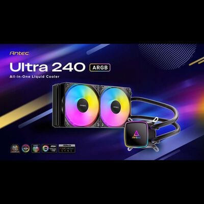 Antec  Ultra 240 ARGB (ブラック) 