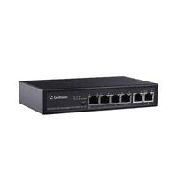 GeoVision  GV-APOE0400-3VT3 10/100M PoE+対応 (15.4W 供給 / 1 PoE port) (最長250m / 転送速度10Mbps) 4ポートスイッチングハブ 3年保証 