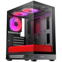 Okinos  Aqua UNO Scarlet (MicroATX ガラスパネル ブラックレッド) 